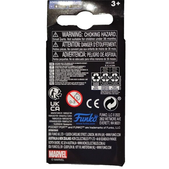 Loki Pocket Pop! Marvel Mech Strike Monster Hunters Keychain Funko - Picture 3 of 3